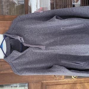 Under Armour half zip MINT CONDITION flecked...thick dressy look